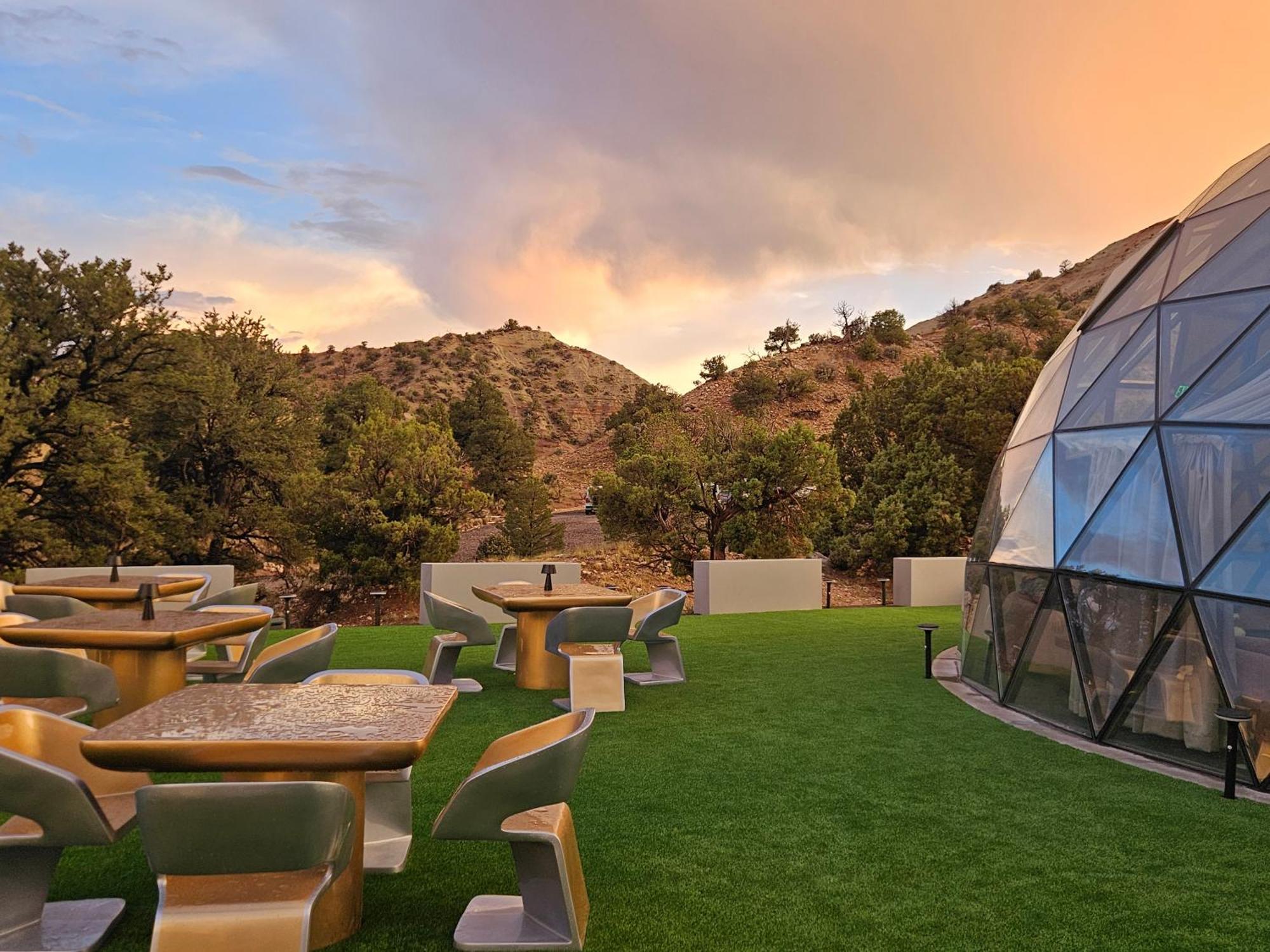Clear Sky Resorts - Bryce Canyon - Unique Stargazing Domes Cannonville Esterno foto