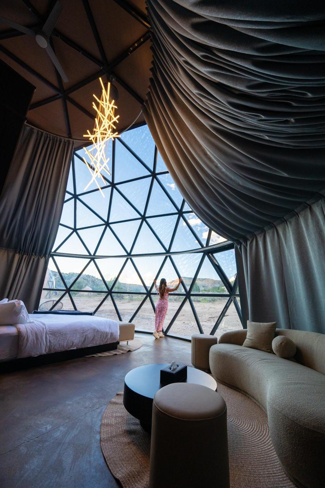 Clear Sky Resorts - Bryce Canyon - Unique Stargazing Domes Cannonville Esterno foto